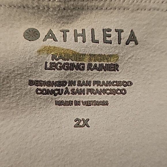 Athleta Ranier Tight Legging Plush Supersonic, Size 2X, NWT - Picture 5 of 12